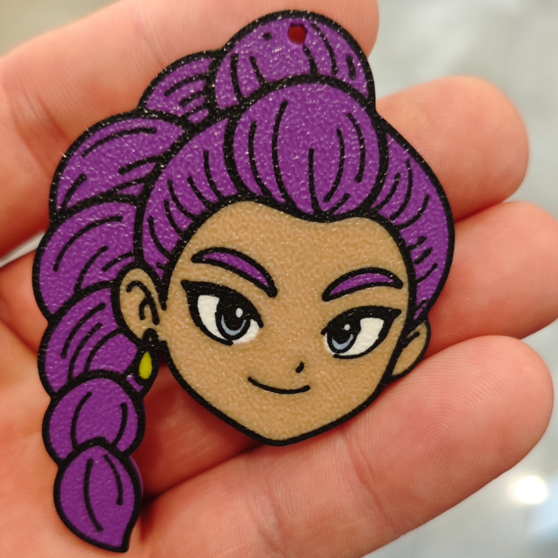 Rumi K-Pop Demon Hunters Anahtarlık - 3D Baskı Koleksiyon Ürünü