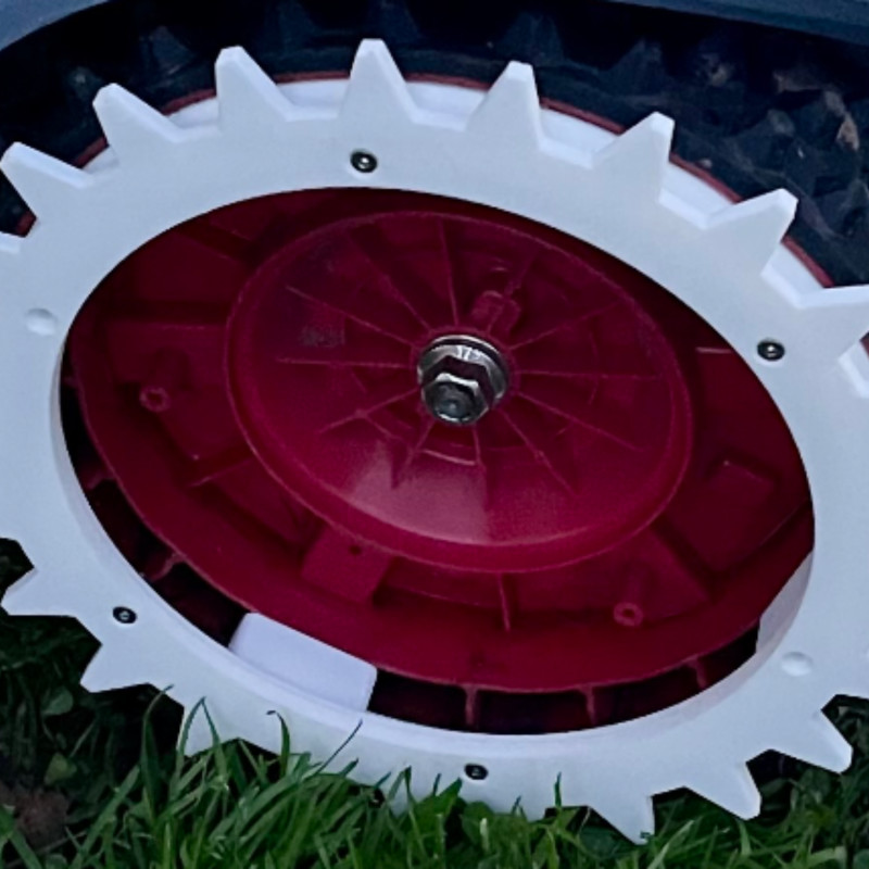 Hookii Neomow X Çamur Çivili Tekerlek Kapağı - 3D Baskı Robot Çim Biçme Aksesuarı Hookii Neomow X Çamur Çivili Tekerlek Kapağı - 3D Baskı Robot Çim Biçme Aksesuarı