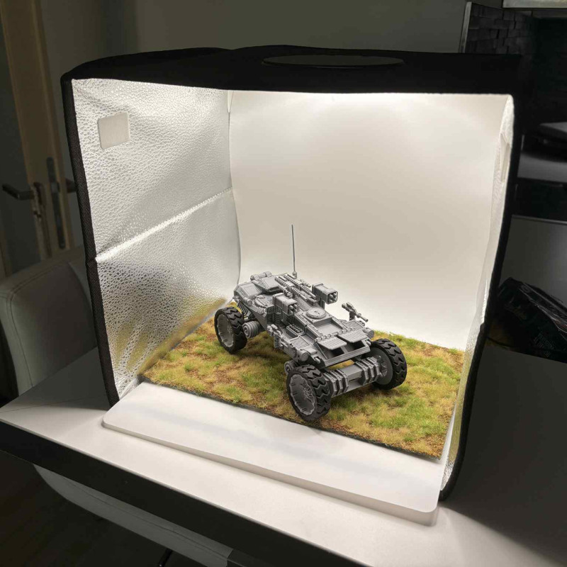 Bilim Kurgu Savaş Aracı SCORPIO - 3D Baskı Modeli