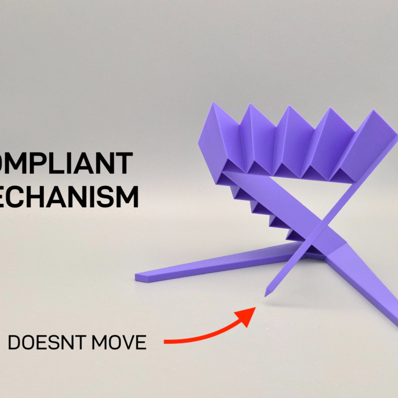 Esnek Küresel Mafsal 3D Baskı Eğitim Modeli - Fizik Demo