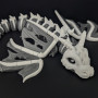 Eski Kemik Ejderha - Hareketli Oyuncak Figür - 3D Baskı Koleksiyon