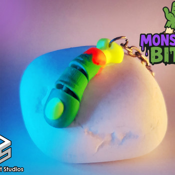 Eklemli Zombi Parmak Anahtarlık - Monster Bits Koleksiyonu