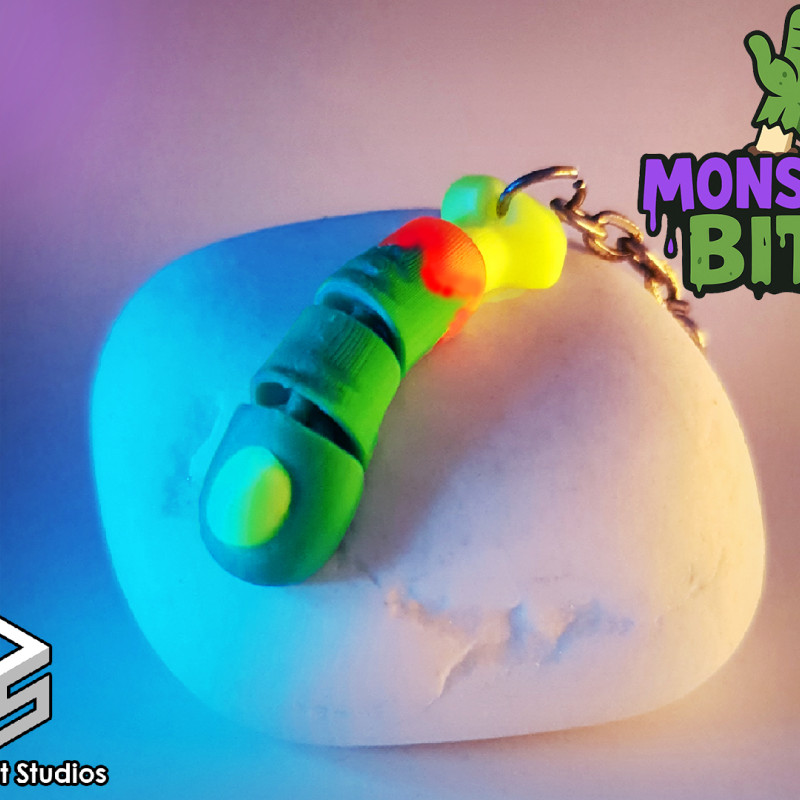 Eklemli Zombi Parmak Anahtarlık - Monster Bits Koleksiyonu