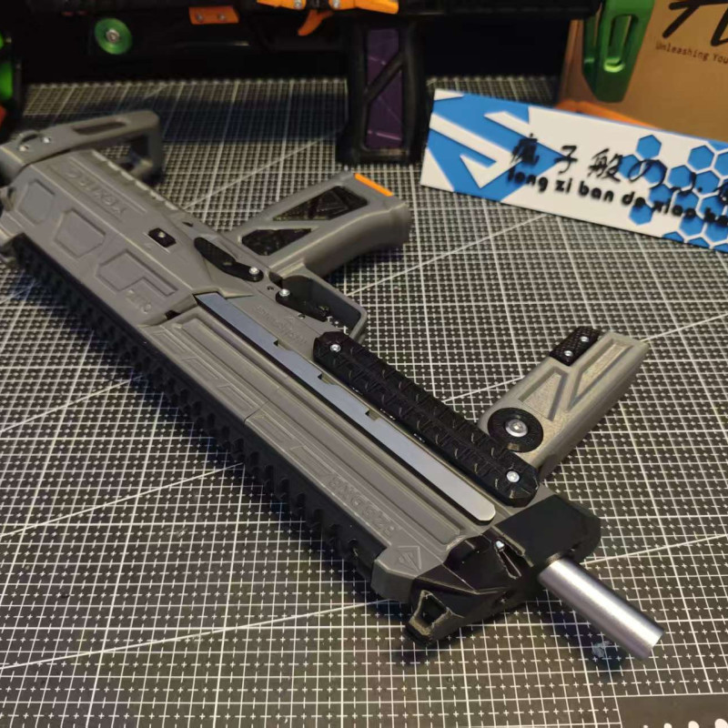 Gece Baykuşu MP7 Soft Dart Blaster - 3D Baskılı Cosplay Silahı