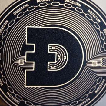 Dogecoin LED Işık Kutusu - 3D Baskı Kripto Aydınlatma