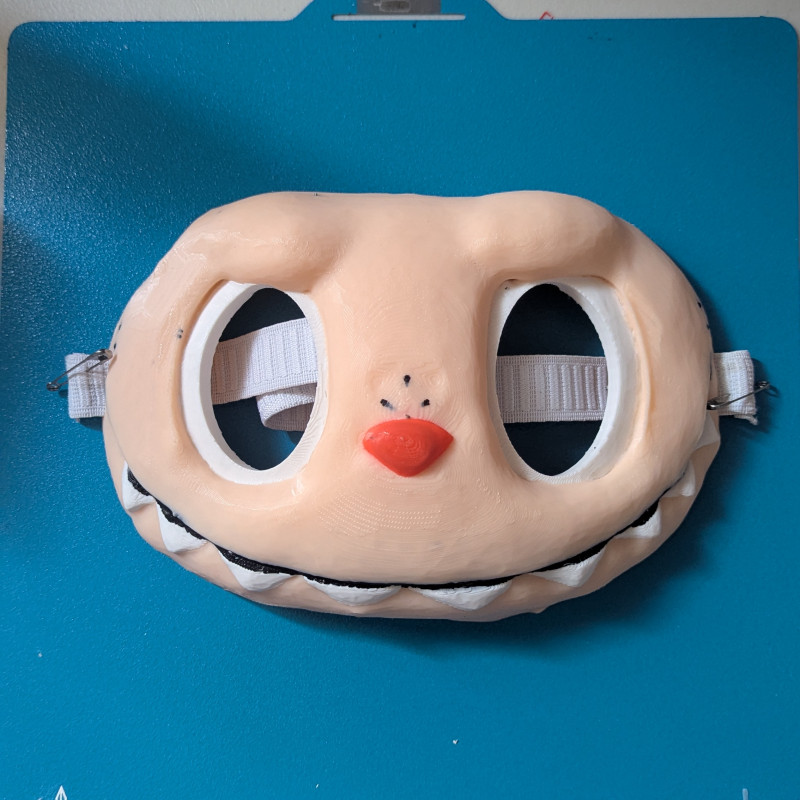 Lafufu Cadılar Bayramı Maske - 3D Baskı Korku Aksesuarı Lafufu Cadılar Bayramı Maske - 3D Baskı Korku Aksesuarı