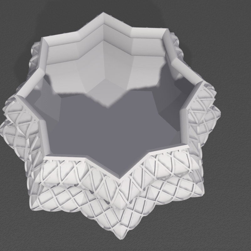 Özel 3D Baskı Saksı - Bitki Dostu Dekoratif Vazo