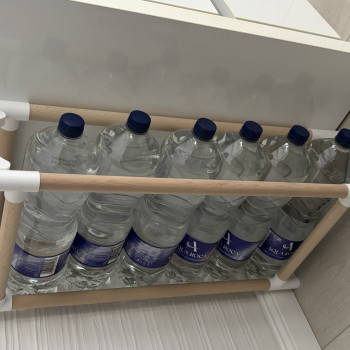 Modüler Şişe Rafı - 3D Baskılı Mekan Tasarruflu Şişe Tutucu