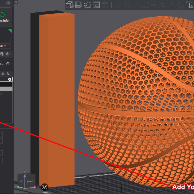 Havalı Peba Airless Basketbol Topu - Özelleştirilebilir Logo