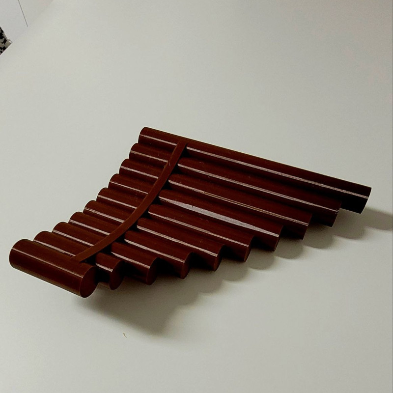 3D Baskı Pan Flüt - Ölçeklenebilir Müzik Enstrümanı