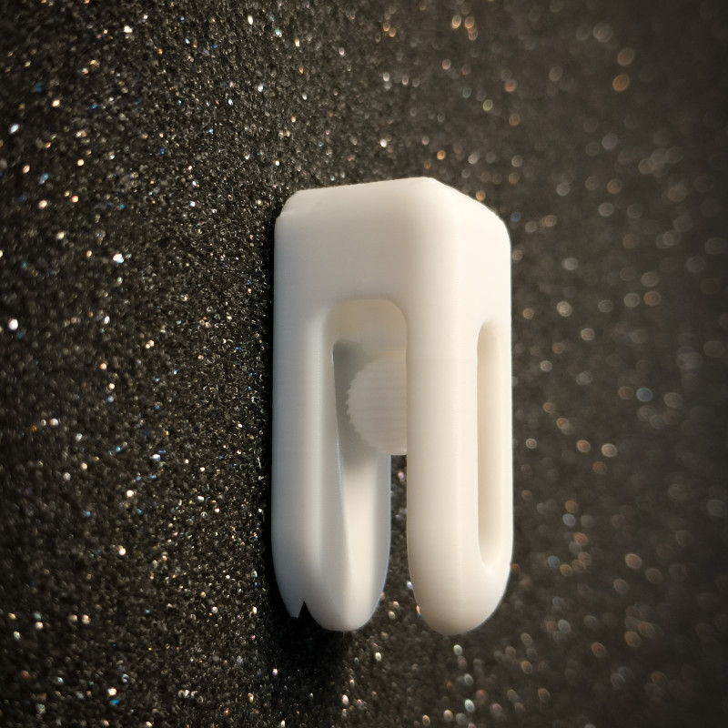 Kendinden Kilitlenen Askı - Minimalist Duvar Askısı 3D Baskı