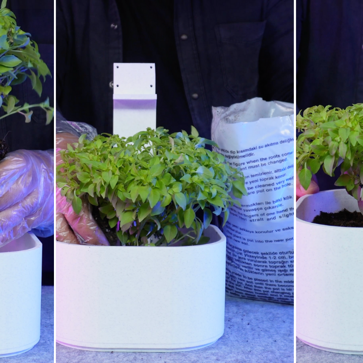 Akıllı Otomatik Sulama Saksı - 3D Baskı Ev Bitkisi Çözümü Akıllı Otomatik Sulama Saksı - 3D Baskı Ev Bitkisi Çözümü