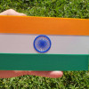 Hindistan Bayrağı 3D Baskılı Dekoratif Model - Eğitim ve Koleksiyon