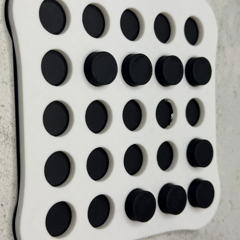 3D Baskılı Zeka Oyunu - 5 Farklı Zorluk Seviyeli Puzzle Seti