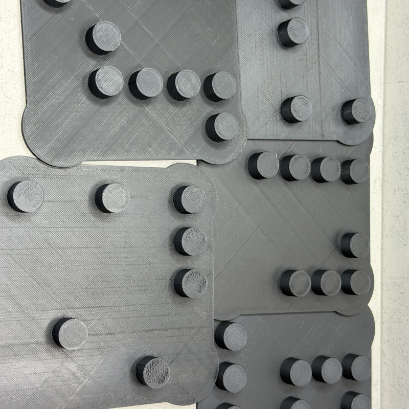 3D Baskılı Zeka Oyunu - 5 Farklı Zorluk Seviyeli Puzzle Seti