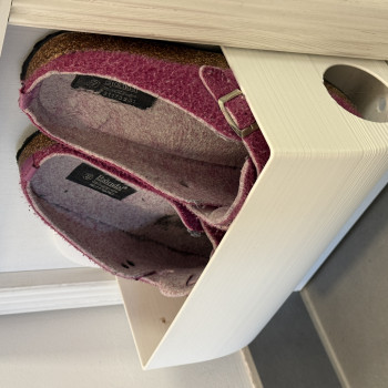 Dolap Yanı Ayakkabı Tutucu - 3D Baskı Pratik Çözüm