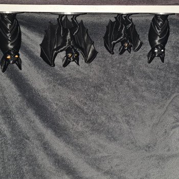 Detaylı Yarasa Heykelleri - Dekoratif 3D Baskı