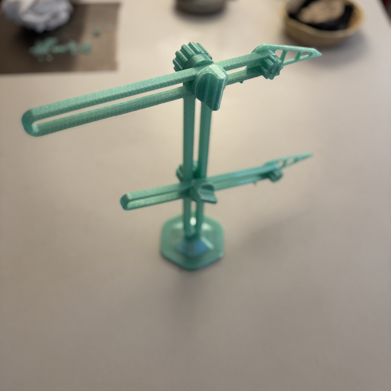 Seramik Çarkı Ölçüm Aleti - 3D Baskı Dayanıklı PETG Seramik Çarkı Ölçüm Aleti - 3D Baskı Dayanıklı PETG