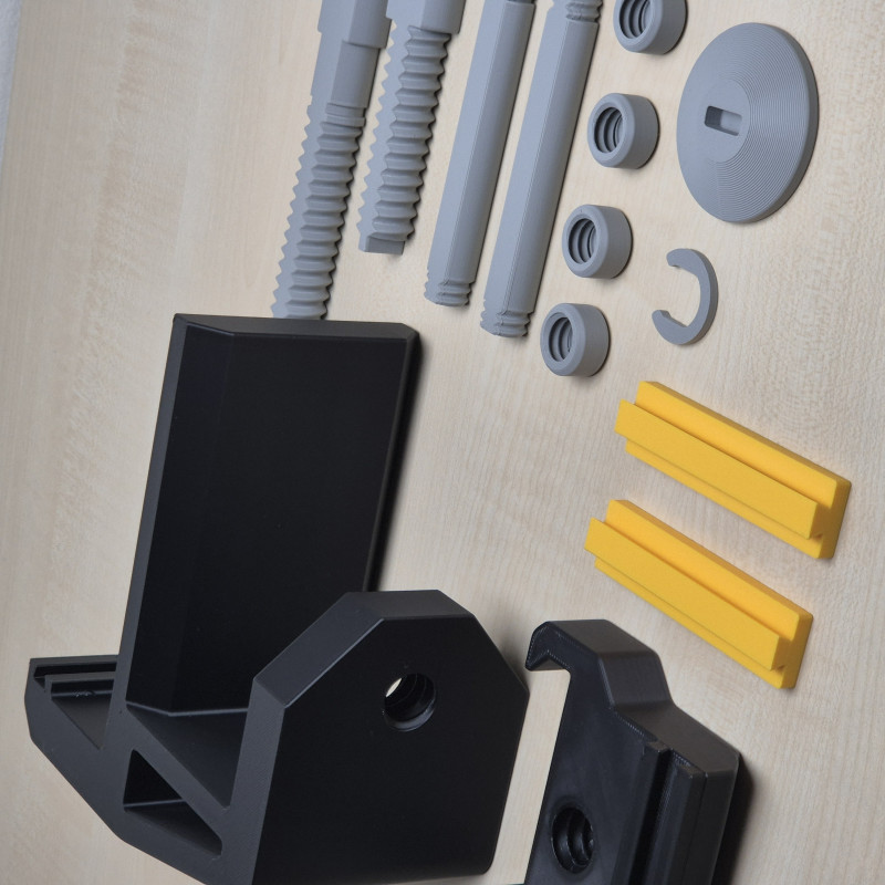 3D Baskı Masa Mengenesi - Tamamen Plastik DIY Aleti 3D Baskı Masa Mengenesi - Tamamen Plastik DIY Aleti