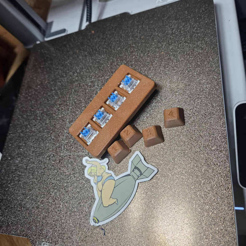 Gitar Parmak Geliştirici Tıklama Oyuncak - 3D Baskı Fidget Eğitmen