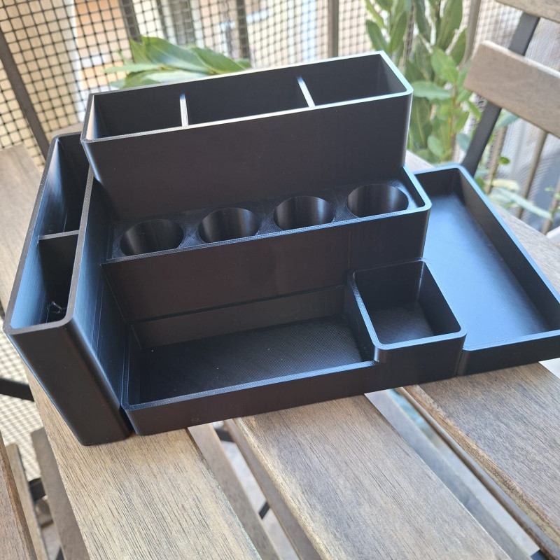 Masa Düzenleyici 004 - 3D Baskı ABS Masa Organizatörü