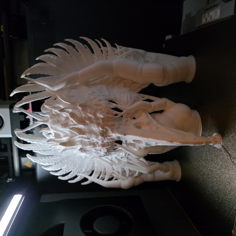 Gotik Kuzgun Maskesi - 3D Baskı Kostüm Aksesuarı