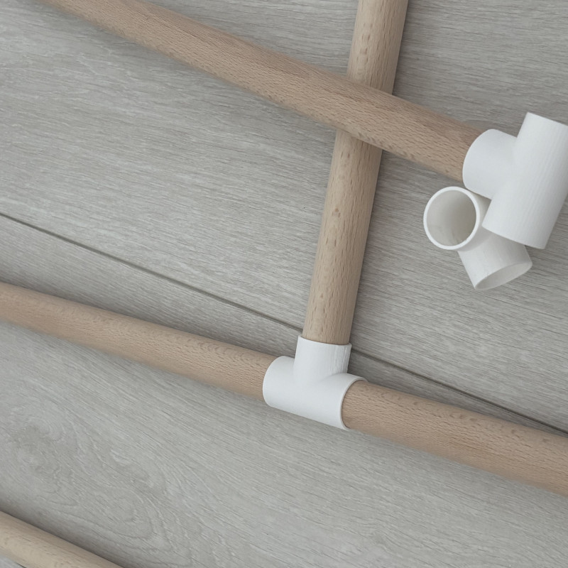 Modüler Şişe Rafı - 3D Baskılı Mekan Tasarruflu Şişe Tutucu