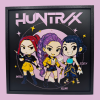 KPop Demon Hunters Chibi 3D Baskı Sanat Eseri - Renkli PLA Model