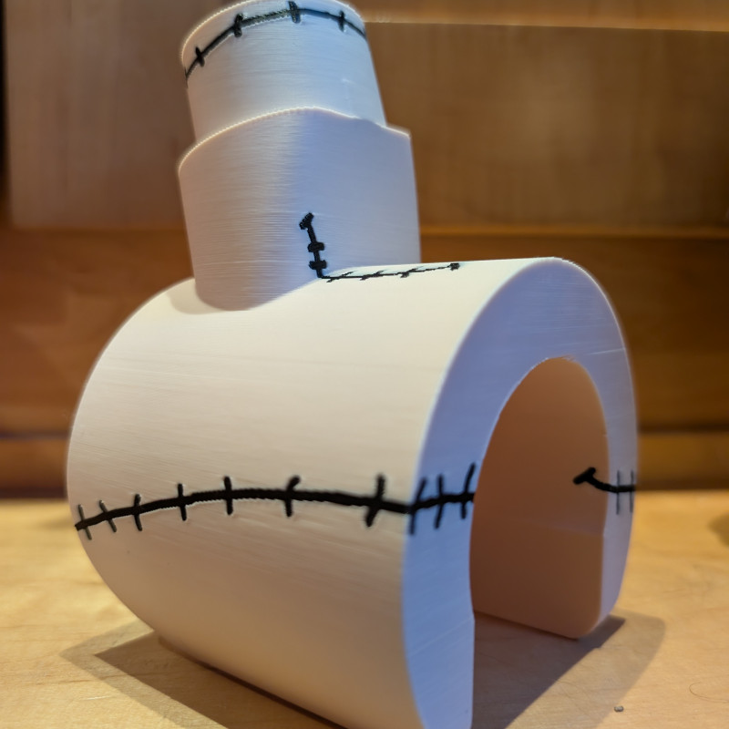 The Thing Addams Ailesi Wednesday Figürü - 3D Baskı Mini Heykel