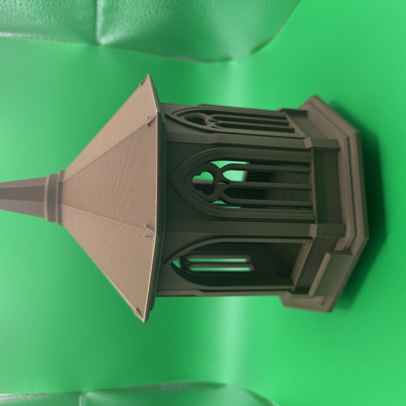 Gotik Katedral Kuş Yemliği - 3D Baskı Bahçe Dekoru