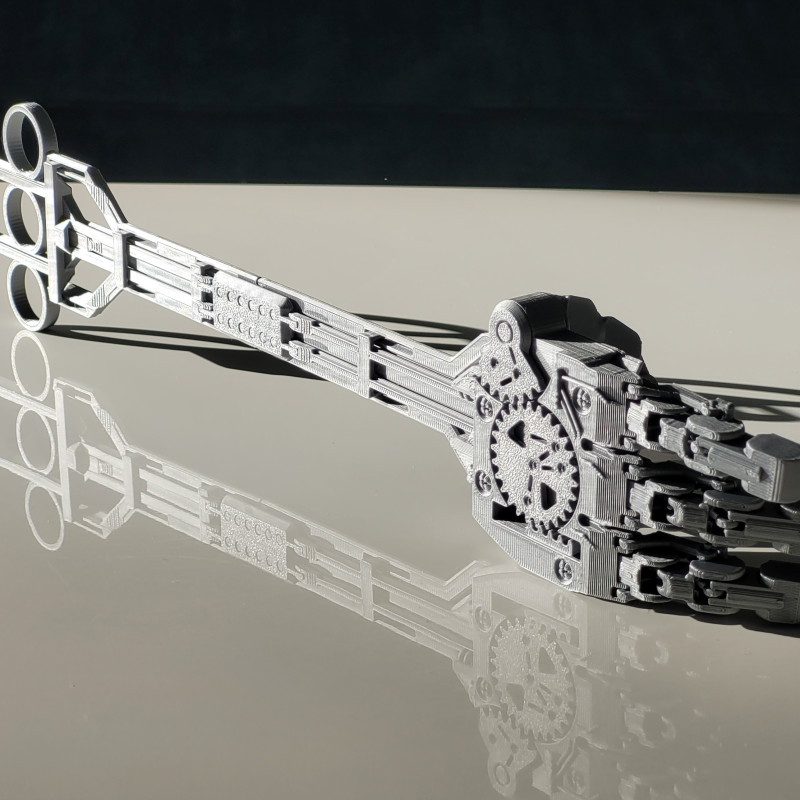 Modüler Robot El - V5.0 3D Baskı Mekanik El Seti