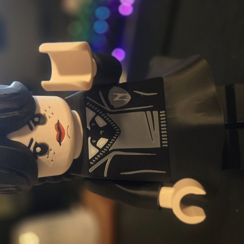 Wednesday Addams 3D Baskı Figür - 21 cm Koleksiyonluk Oyuncak