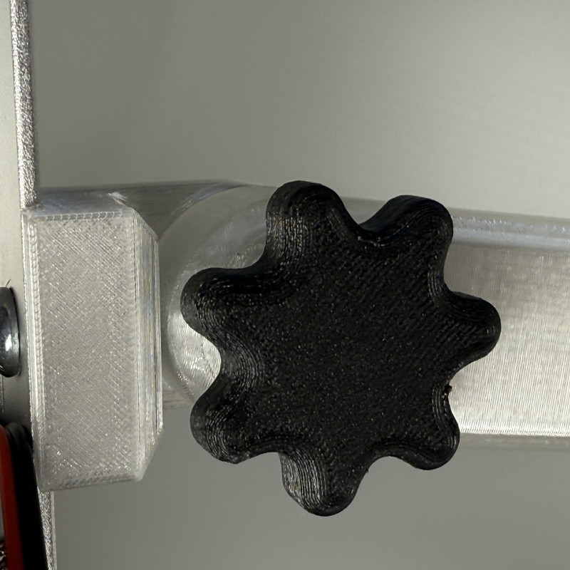 M8 Vida için 3D Baskı Yıldız Kolu - DIY ve Robotik Projeler