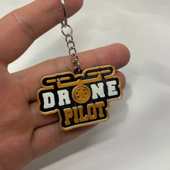 DRONE PILOT Anahtarlık - 3D Baskılı Drone Tutkunları İçin Özel Tasarım