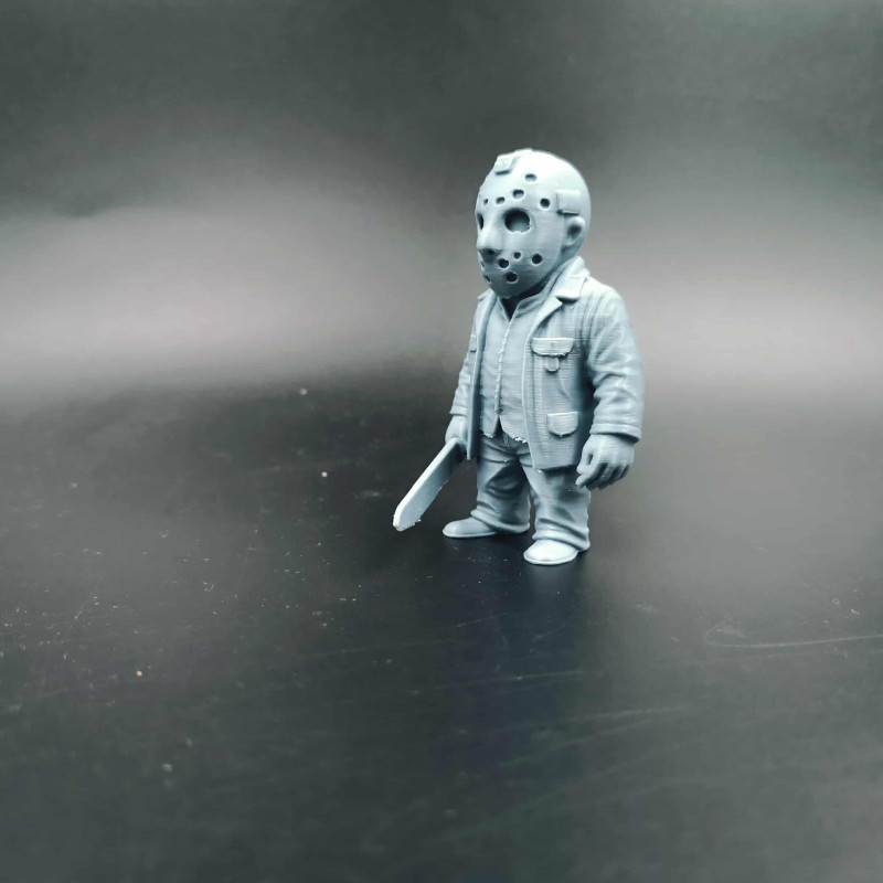 Jason Voorhees 3D Baskı Korku Figürü - Koleksiyonluk Horror Heykelcik