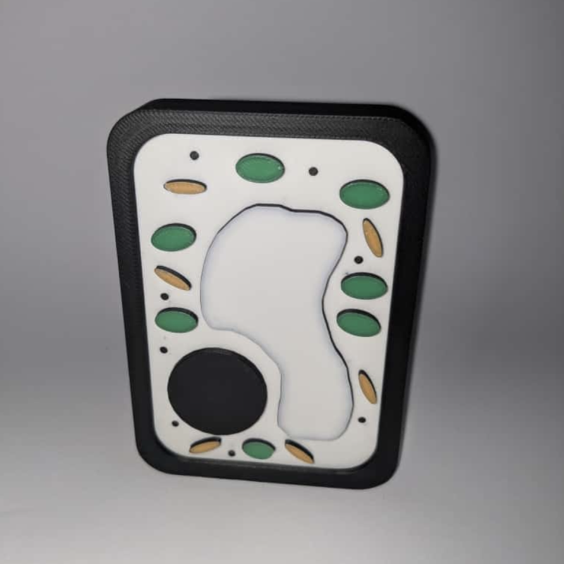 Yaprak Palisat Hücresi 3D Baskı Eğitim Modeli