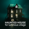 Işıklı Cadılar Bayramı Hayalet Evi - 3D Baskı Dekorasyon