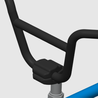 Raleigh Burner BMX 3D Modeli - Dönen Tekerlekli Oyuncak