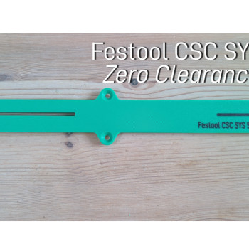 Festool CSC SYS 50 Sıfır Boşluklu Testere İnsert - 3D Baskılı Yedek Parça