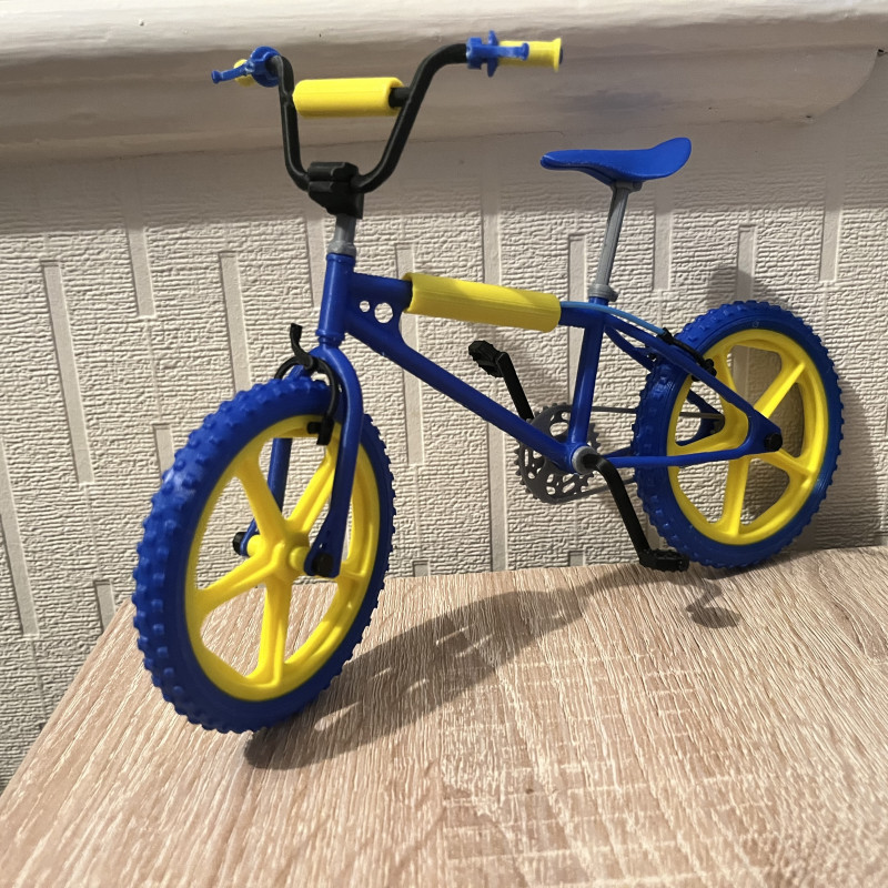 Raleigh Burner BMX 3D Modeli - Dönen Tekerlekli Oyuncak