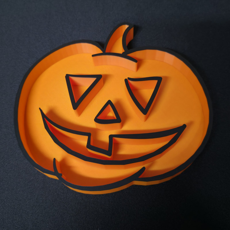 Cadılar Bayramı Duyusal Oyun Tepsisi - 3D Baskı Eğitici Oyuncak