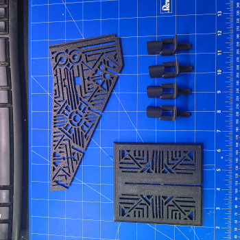 Art Deco Gözlük Sergileme Standı - 4'lü Şık Tasarım