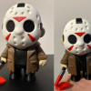 Jason Voorhees 3D Baskılı Korku Figürü - Halloween Dekorasyon