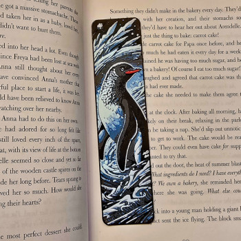 Penguen Kitap Ayracı - 3D Baskılı Tux & Tex Tasarımı