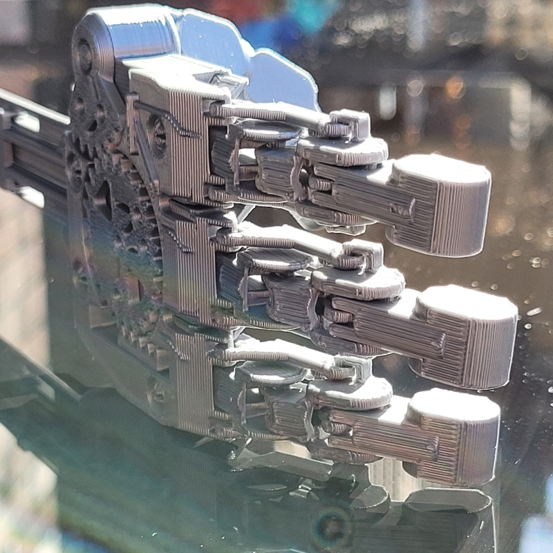 Modüler Robot El - V5.0 3D Baskı Mekanik El Seti