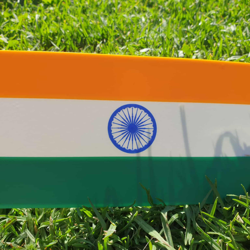 Hindistan Bayrağı 3D Baskılı Dekoratif Model - Eğitim ve Koleksiyon