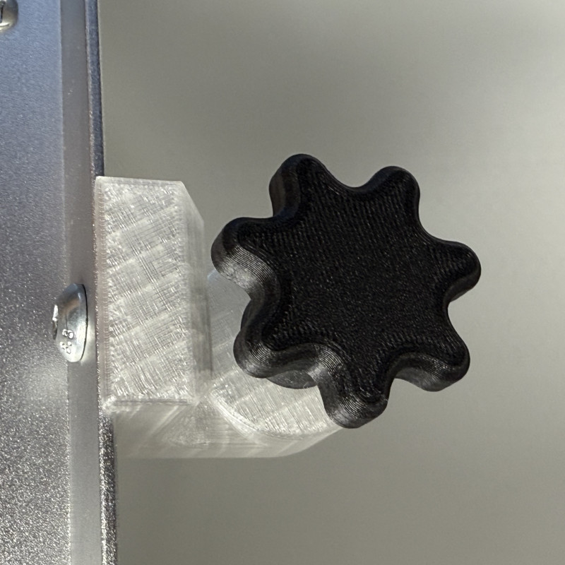 M8 Vida için 3D Baskı Yıldız Kolu - DIY ve Robotik Projeler