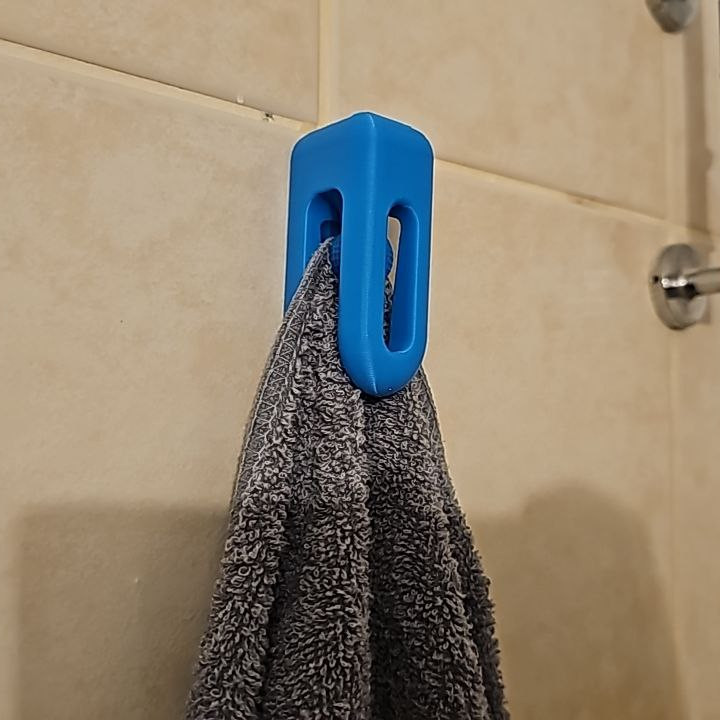 Kendinden Kilitlenen Askı - Minimalist Duvar Askısı 3D Baskı