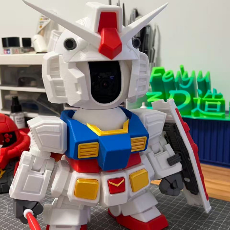 Xiaomi Kamera Gundam RX-78-2 Kabuk Kılıfı - 3D Baskı Aksesuar Xiaomi Kamera Gundam RX-78-2 Kabuk Kılıfı - 3D Baskı Aksesuar