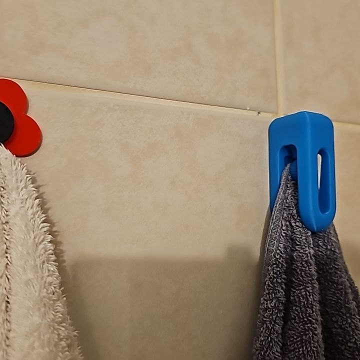 Kendinden Kilitlenen Askı - Minimalist Duvar Askısı 3D Baskı